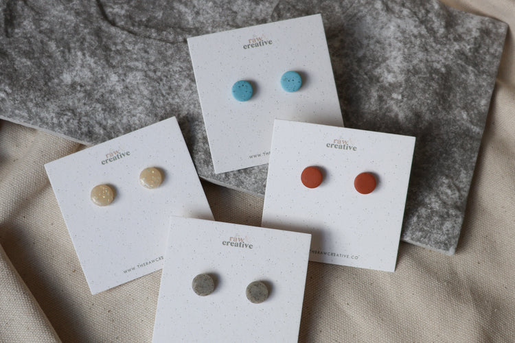 Dainty Geometric Studs