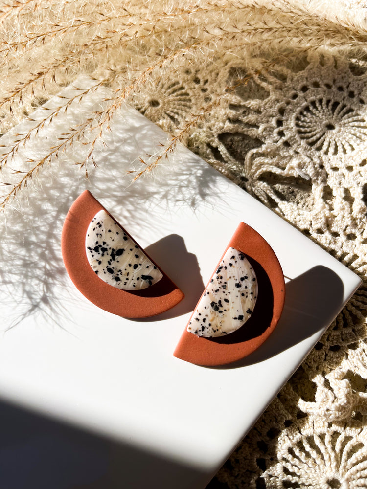 The Half Moon Statement in Dalmatian Jasper