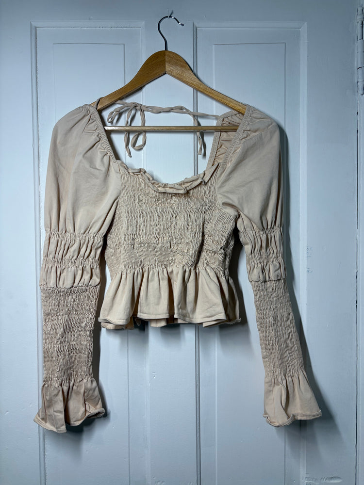 Topshop Long Sleeve Blouse