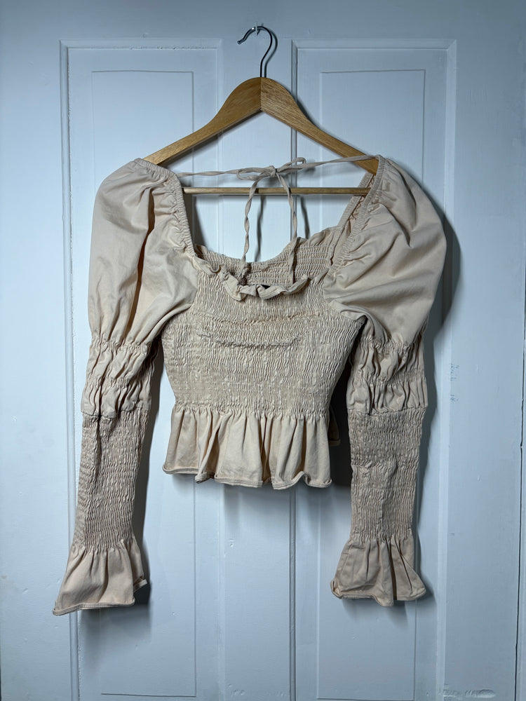 Topshop Long Sleeve Blouse