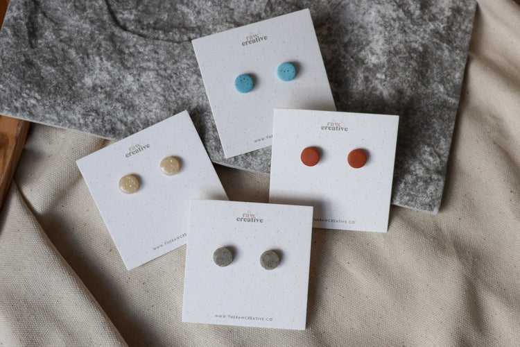 Dainty Geometric Studs