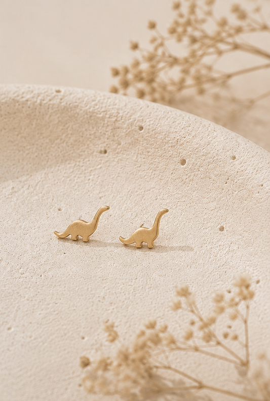 Dainty Dinosaur Studs