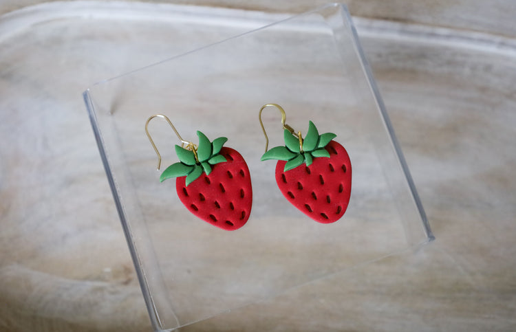 Strawberry Earrings