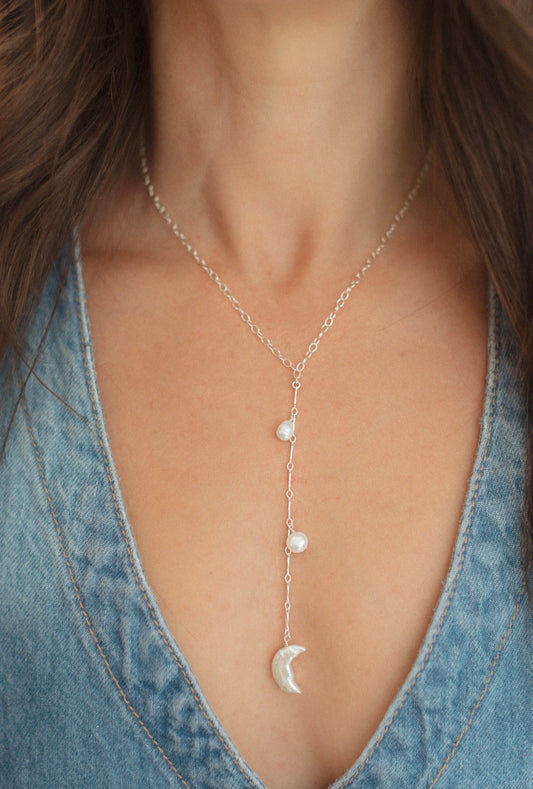 Silver Moonlight Lariat