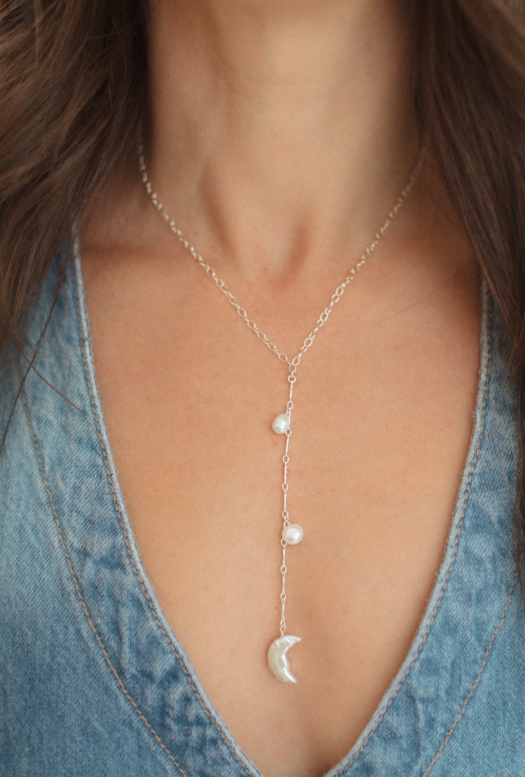 Silver Moonlight Lariat