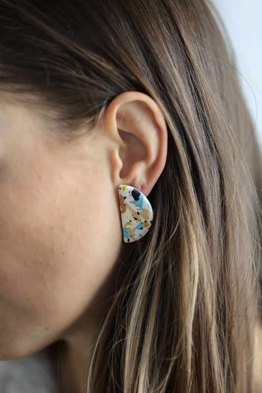 Half Moon Studs