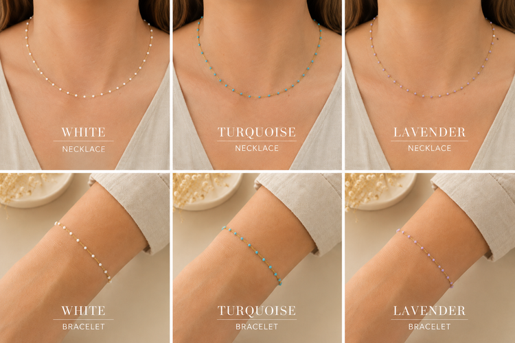 The Stevie Necklace or Bracelet