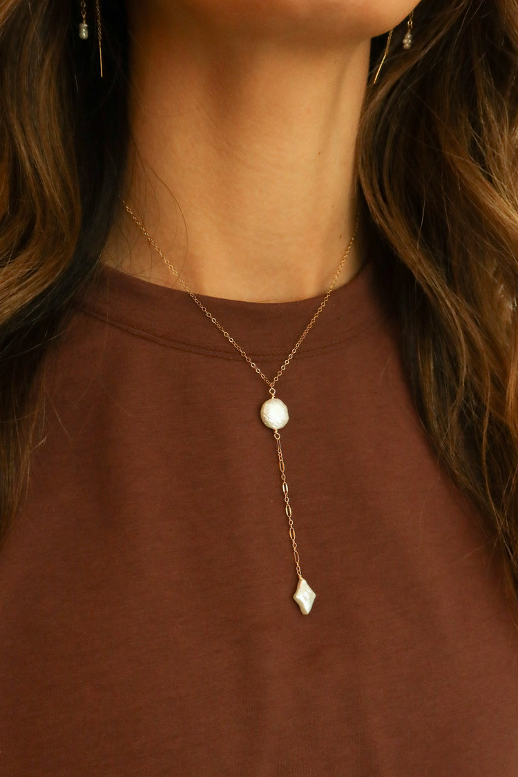 Starlight Pearl Lariat