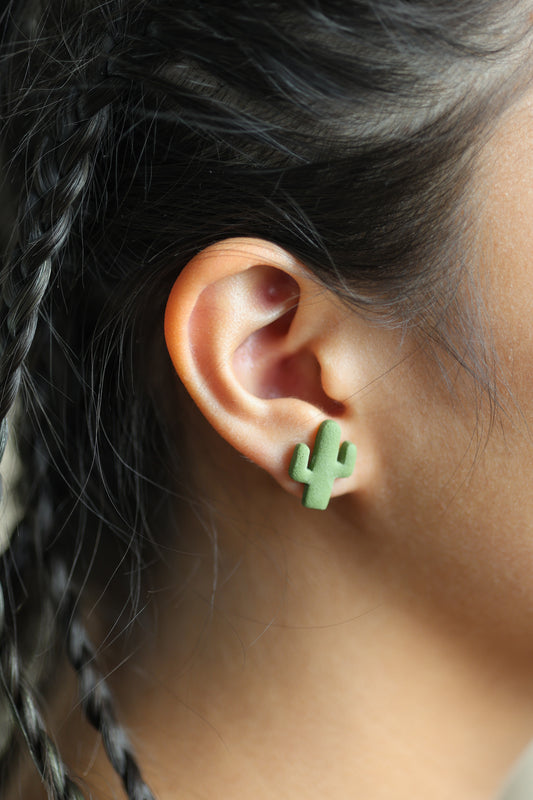 Mini Cactus Studs