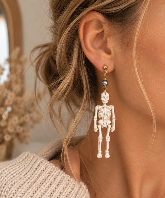 Dead Cute Skelly Dangles
