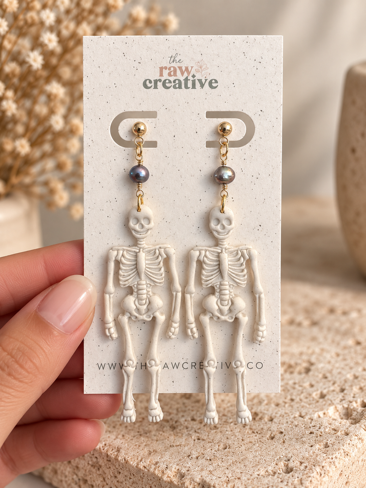 Dead Cute Skelly Dangles
