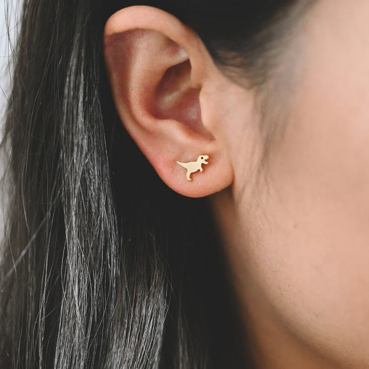 Dainty Dinosaur Studs